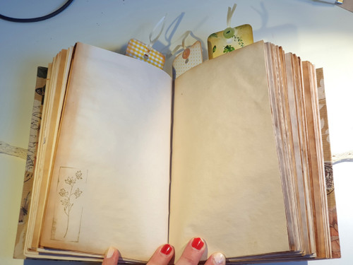 Junk journal, zápisník, deník — foto 2