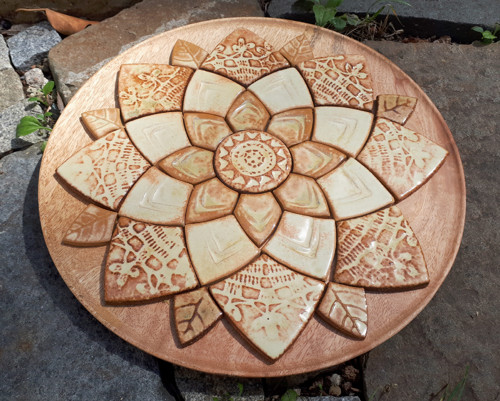 Mandala z keramických komponentů 51 — foto 3