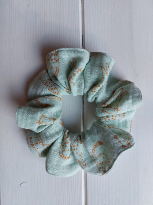 Scrunchie mušelínová SLIM — foto 2