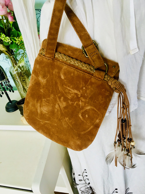 Kabelka boho hippie indiánská — foto 5