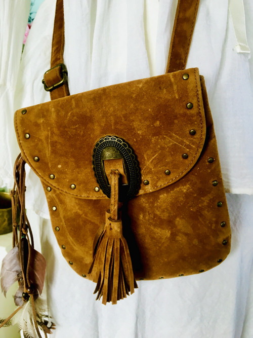 Kabelka boho hippie indiánská — foto 3