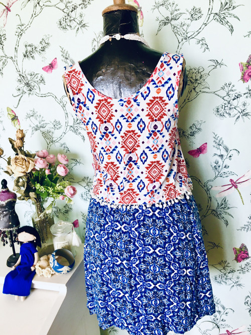 Top crop boho etno — foto 3