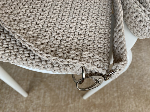 Crossbody kabelka béžová — foto 5