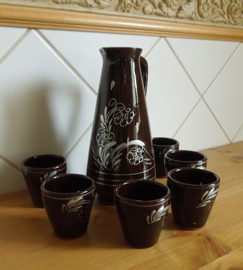 Retro keramická souprava — foto 3