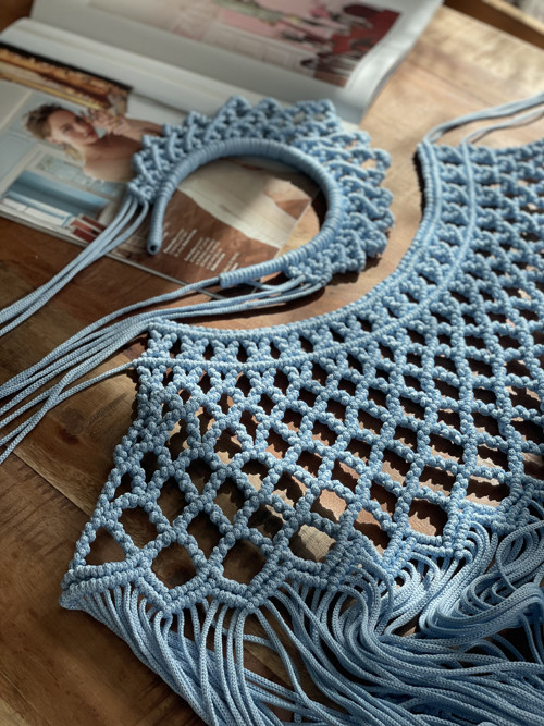 Macramé šaty — foto 5