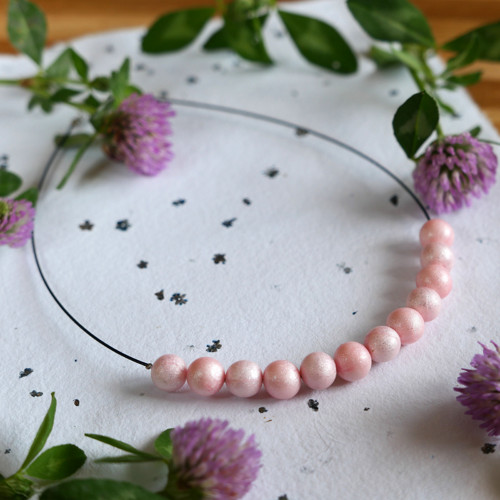 Korále Rosegold — foto 2