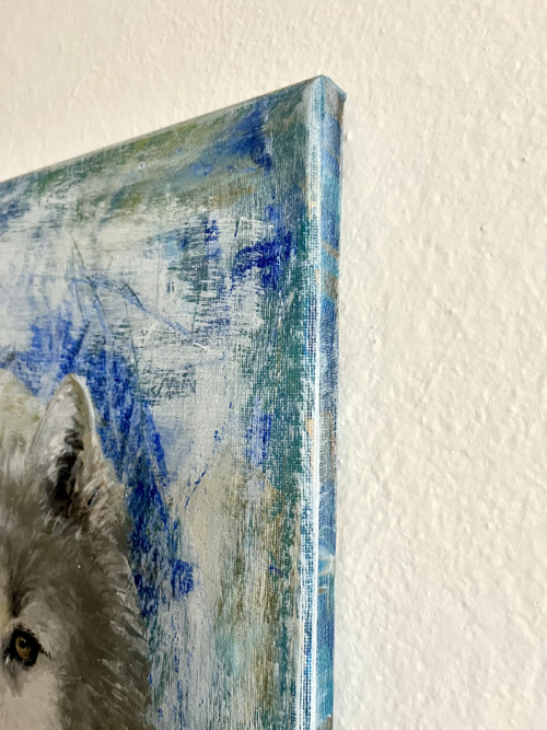 Obraz Bílý vlk/The white wolf — foto 2