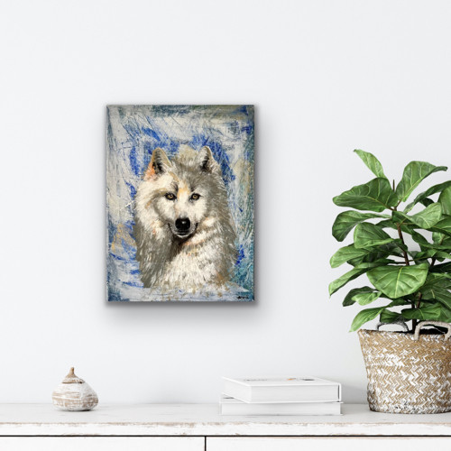 Obraz Bílý vlk/The white wolf — foto 4