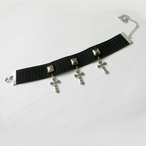 Rockovo gotický obojek - choker — foto 2