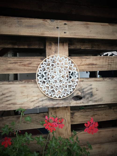 Háčkovaná mandala — foto 2
