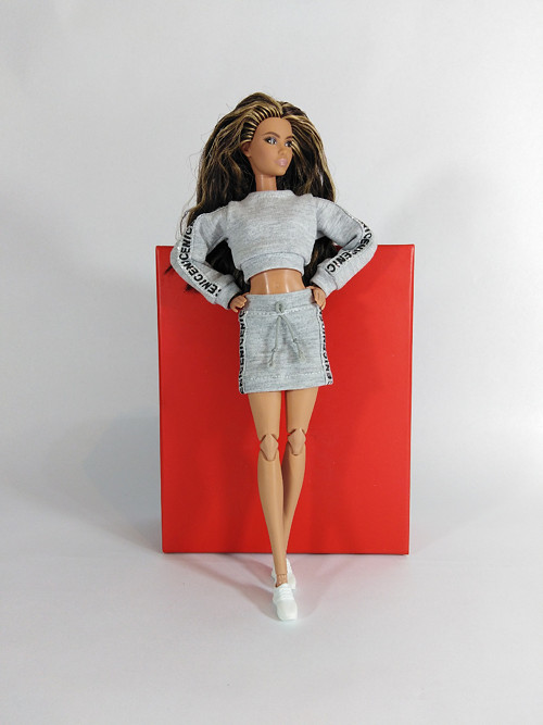 Barbie sukně mini č-1 — foto 5