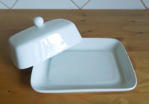 Porcelánová dóza na máslo — foto 5