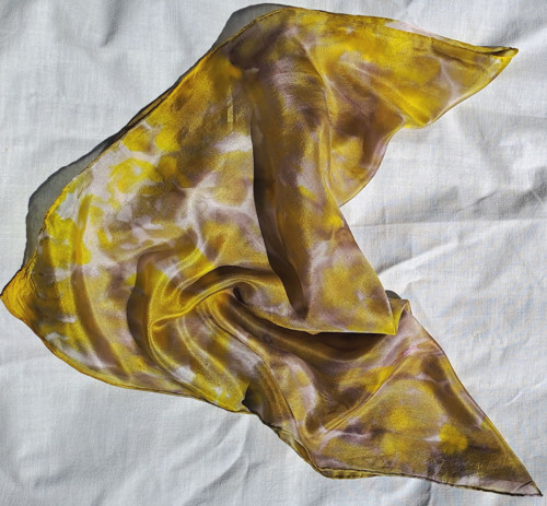 Květy pouště - šátek 55 x 55 — foto 3