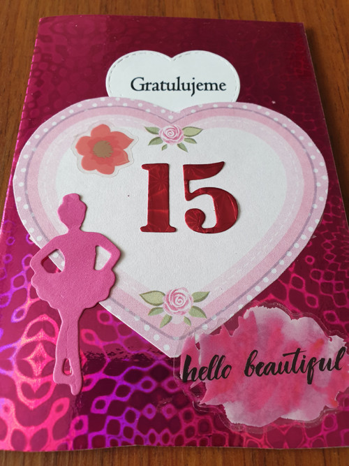 Gratulace k 15 narozeninám — foto 3