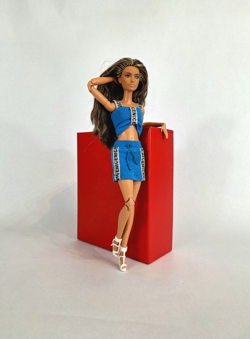 Barbie top na ramínka č-13 — foto 3