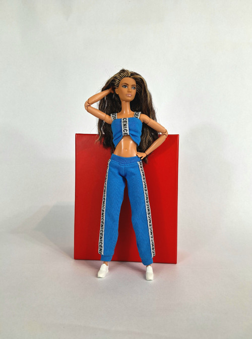 Barbie top na ramínka č-13 — foto 2