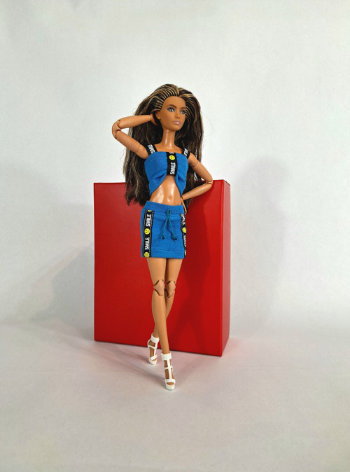 Barbie top na ramínka č-14 — foto 4