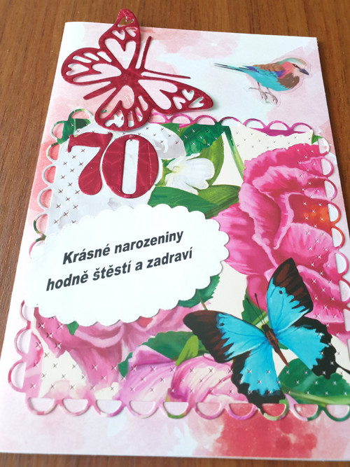 Přání k 70 narozeninám — foto 4