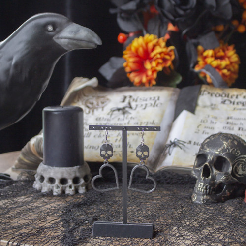 Náušnice Halloween - na šikmé ploše — foto 4