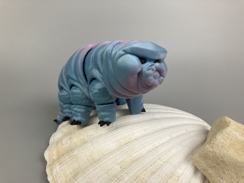 Flexi Želvuška S - modrá, 3D tisk — foto 4