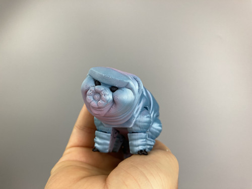 Flexi Želvuška S - modrá, 3D tisk — foto 2