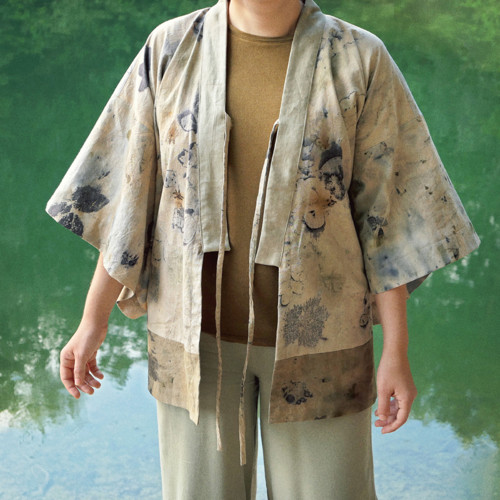Přírodně barvené kimono — foto 2