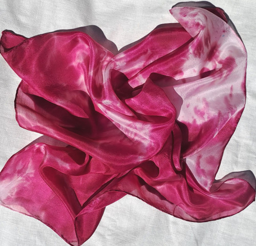 Karmín - šátek 55 x 55 — foto 4