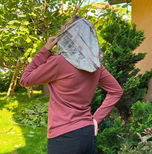 Tričko s kapucí marsal vel. M — foto 5