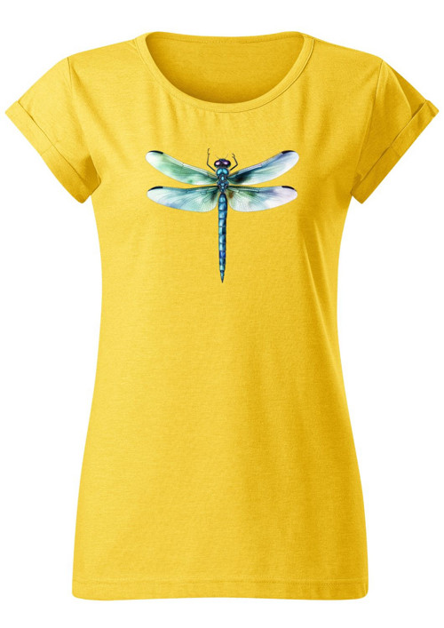 Dámské tričko "Watercolor dragonfly" — foto 4