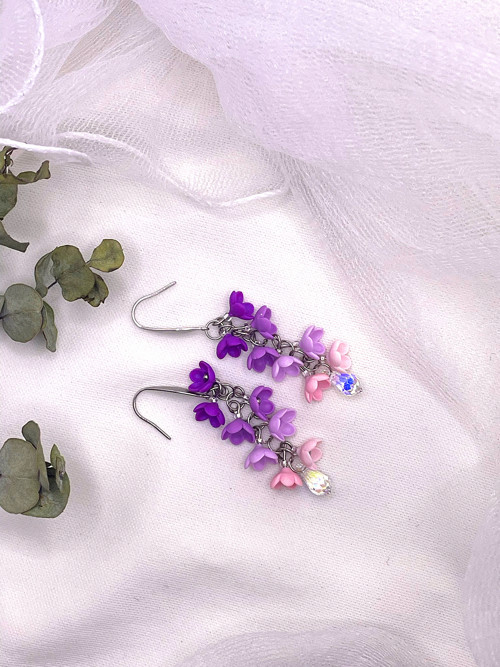 Náušnice Violka — foto 3