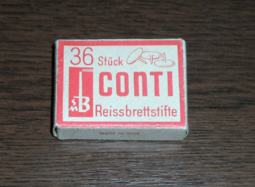 Papírová KRABIČKA • Conti / Brandenburg, GDR — foto 5