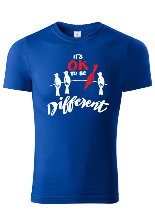 Dětské tričko "It's OK to be different" — foto 3