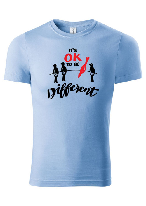 Dětské tričko "It's OK to be different" — foto 5