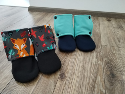 Capáčky ze softshellu s protiskluzem — foto 2
