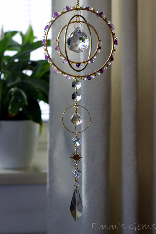 Suncatcher/Lapač Slunce Kaia Ametyst — foto 3