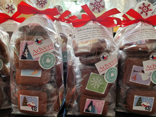 Adventní perníčky 24 ks 350 g — foto 6