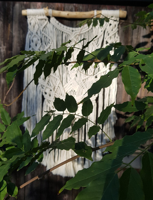 BOHO MACRAME na objednávku WHITE — foto 5
