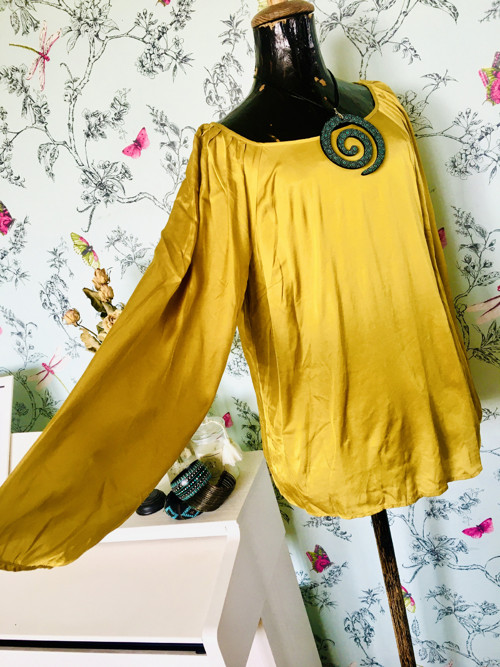 Halenka boho kurkuma — foto 2