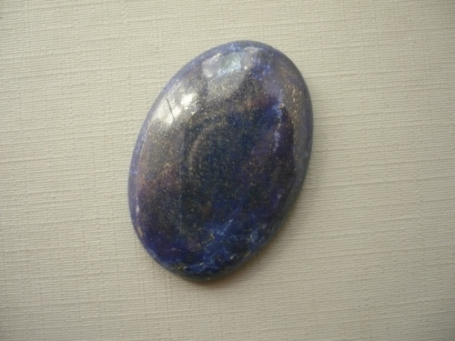 Kabošon - lapis lazuli 36 mm, č.12f — foto 2