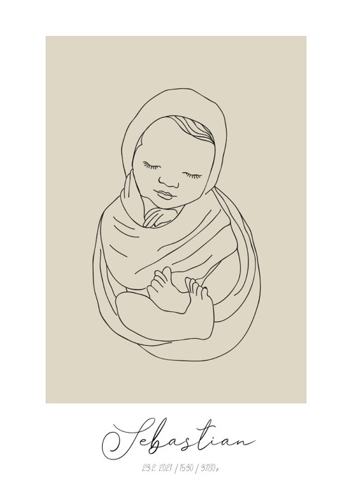 Newborn plakát - Kluk — foto 4