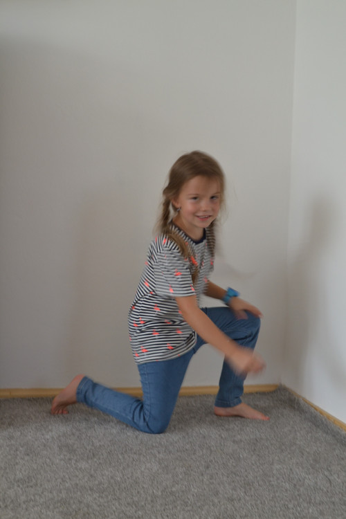 Dívčí tričko - plameňák — foto 3