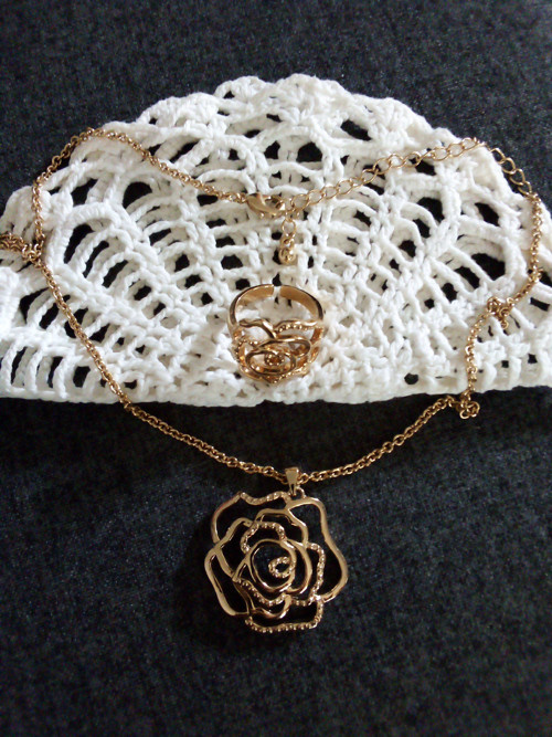 Souprava šperků "Golden rose" — foto 3