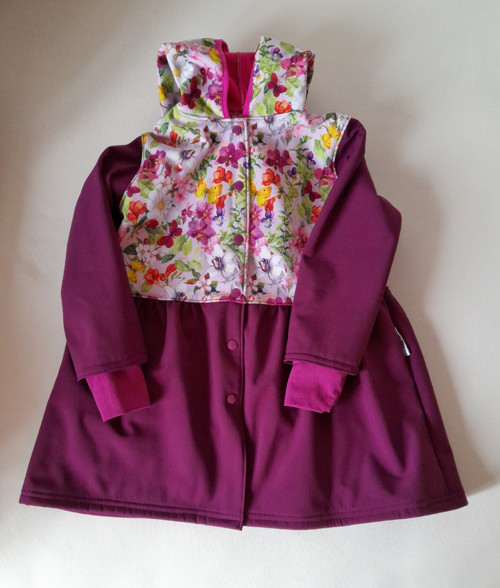 Softshell. kabátek - Karkulka - vel. 104 — foto 2