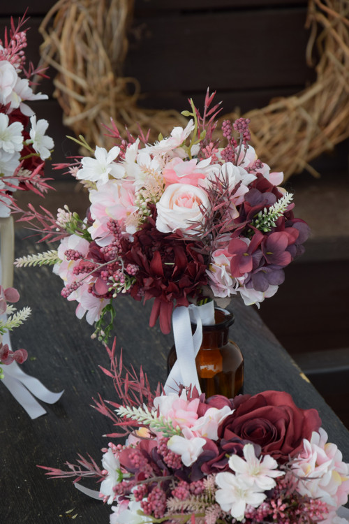 Kytice pro maminky Red wine — foto 4