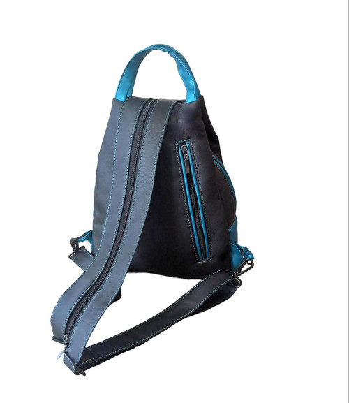 Variabilní batoh Geometry turquoise — foto 3