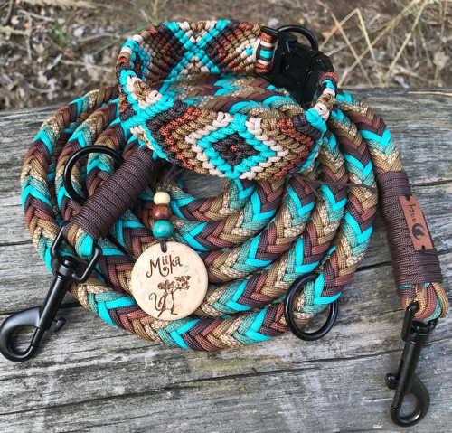 Paracord obojek na míru — foto 4