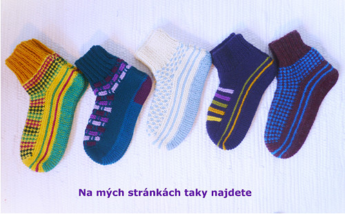 Pletené ponožky — foto 3