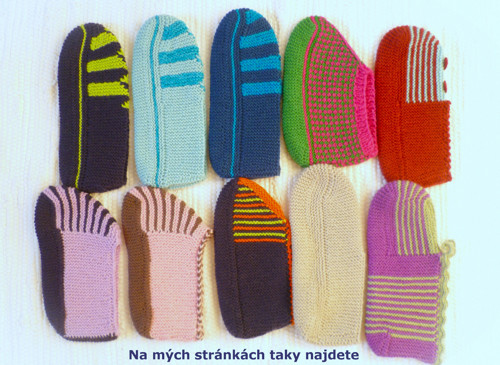Pletené ponožky — foto 6