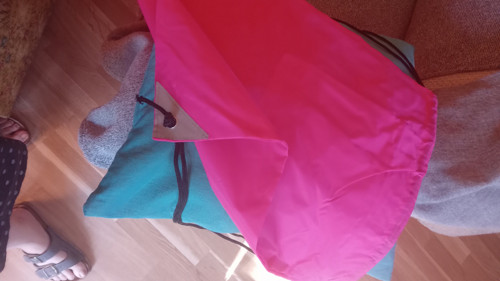 Růžový batoh na záda — foto 2