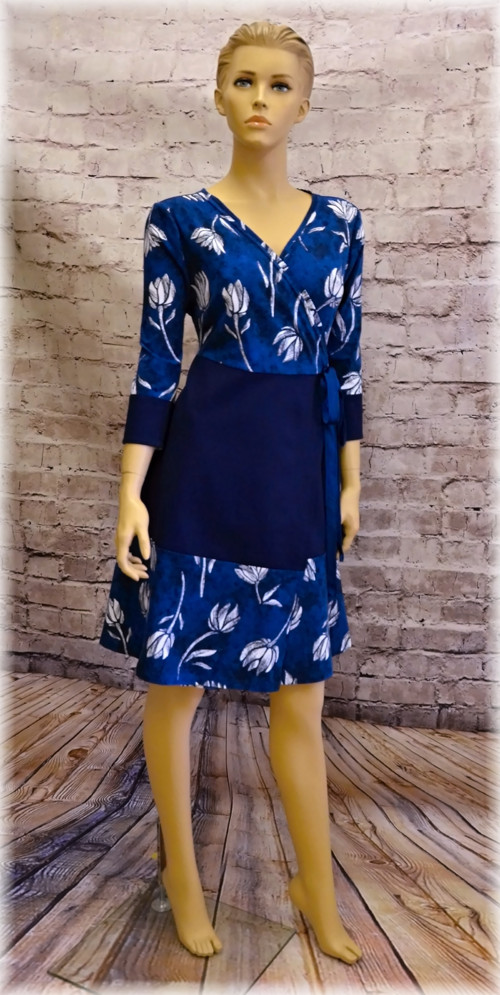 Zavinovací šaty - Esprit - Vel. 38 — foto 4
